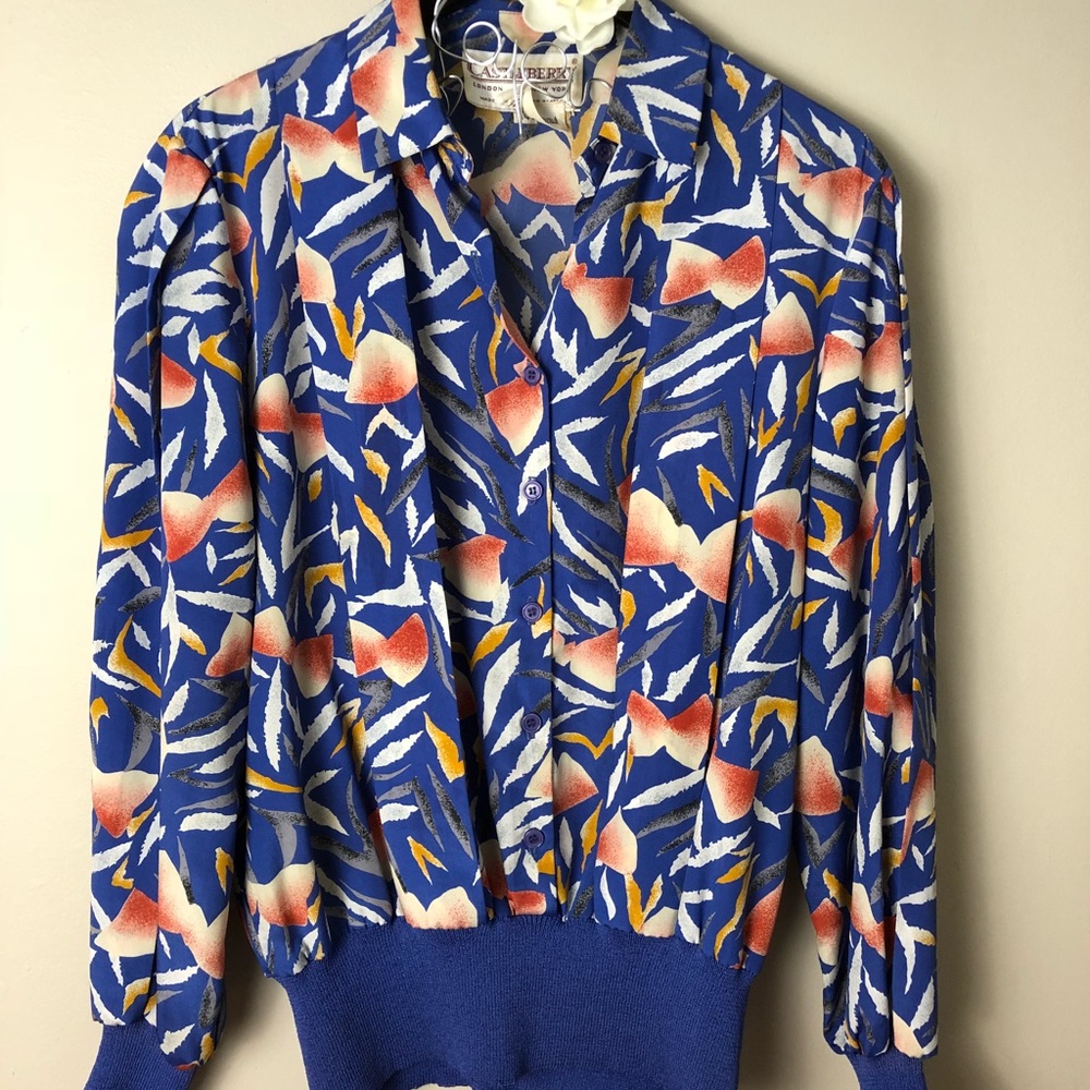 VINTAGE Castleberry x Neiman Marcus blouse